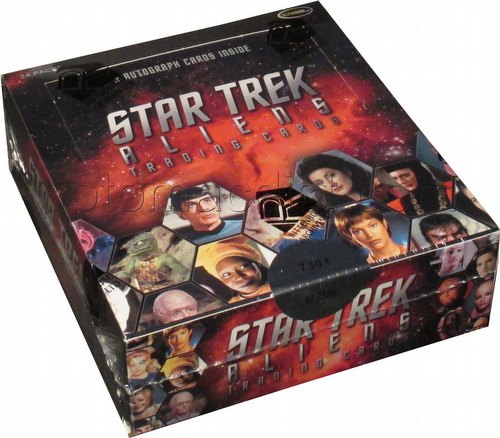 Star Trek: Aliens Trading Cards Box