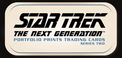 Star Trek: The Next Generation Portfolio Prints Series 2 Trading Cards Box