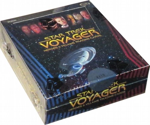 Star Trek: Voyager Heroes & Villains Trading Cards Box