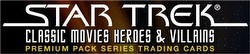 Star Trek Classic Movies Heroes & Villains Trading CardsPremium Pack 2-Box Lot