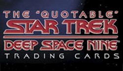 The Quotable Star Trek: Deep Space Nine Trading Cards Binder Case [4 binders]