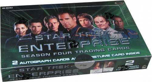 Star Trek Enterprise Season 4 Trading Cards Box