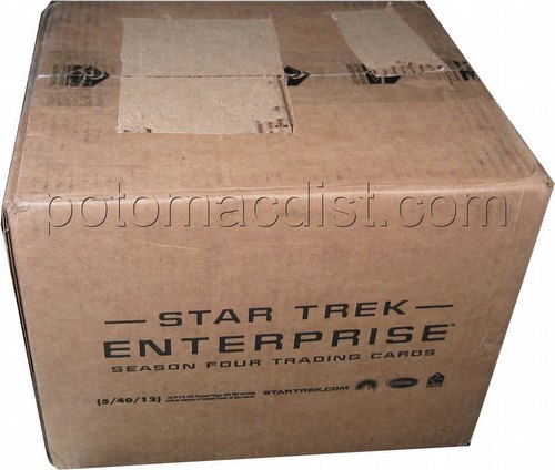 Star Trek Enterprise Season 4 Trading Cards Box Case [12 boxes]