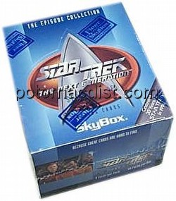 Star Trek Next Generation Episode 5 Trading Cards Box