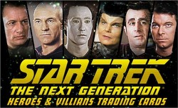 Star Trek: The Next Generation Heroes & Villains Trading Cards Box Case [12 boxes]