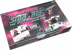 The Quotable Star Trek: The Next Generation Trading Cards Box [North American Version]