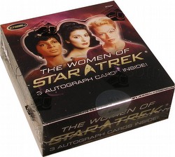 Women of Star Trek Trading Cards Box