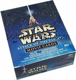 Star Wars Attack of the Clones Trading Cards Box [Retail]