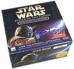 Star Wars Attack of the Clones Widevision Trading Cards Box [Retail]