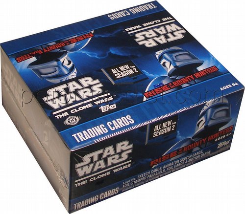 Star Wars: The Clone Wars Rise of the Bounty Hunters Cards Box [Hobby]