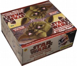 Star Wars: The Clone Wars Widevision Trading Cards Box [Retail]