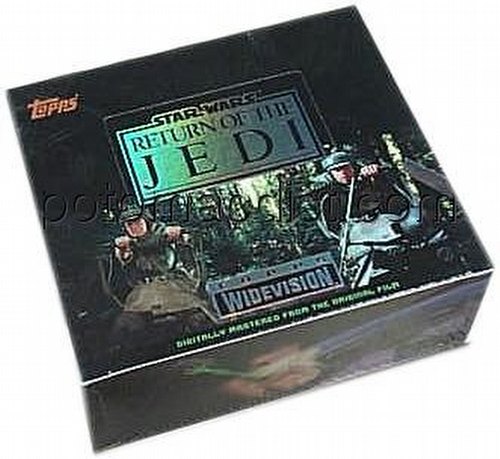 Star Wars Return of the Jedi Widevision Trading Cards Box
