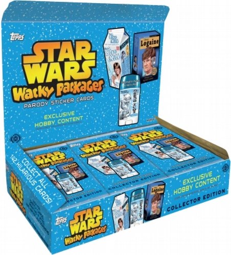 Star Wars Wacky Packages Trading Cards Box [Hobby/2014]