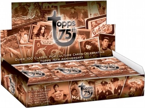 Topps 75th Anniversary Classic Pop Culture Trading Card Box