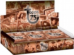 Topps 75th Anniversary Classic Pop Culture Trading Card Box Case [8 boxes]