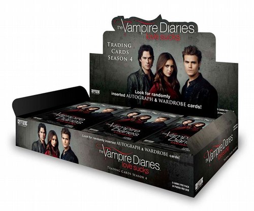 The Vampire Diaries Season 4 Trading Cards Box