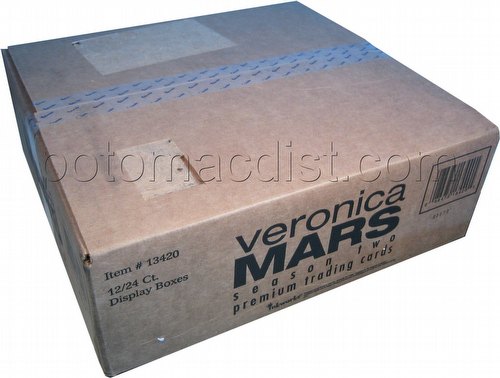 Vernoica Mars Season 2 Premium Trading Cards Box Case [12 boxes]
