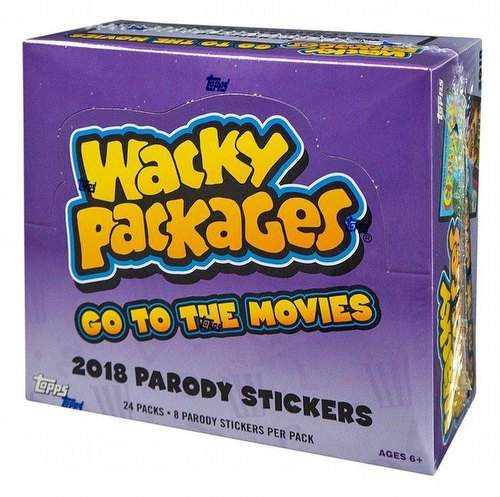 Wacky Packages Go to the Movies Stickers Box [Hobby/2018]
