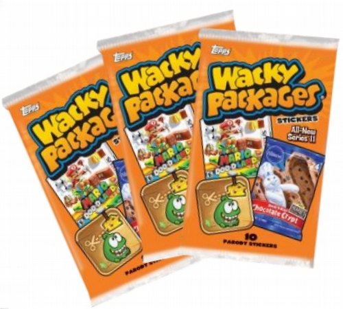 Wacky Packages All New Series 11 Stickers Case [Hobby/8 Boxes]