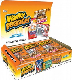 Wacky Packages 2014 Series 1 Stickers Collector Edition Case [Hobby/6 boxes]