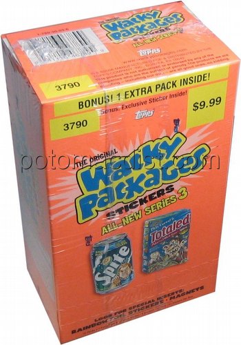Wacky Packages All New Series 3 Stickers B3 (Bullseye) Bonus Box [Topps/2nd Wave/Toys-R-Us]