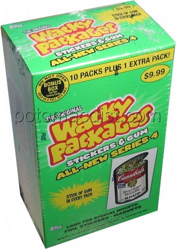 Wacky Packages All New Series 4 Stickers B6 (Sic Pen) Bonus Box [Topps/Target]