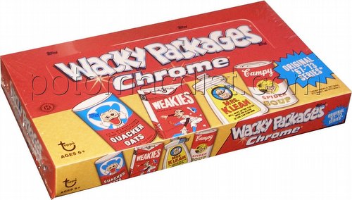Wacky Packages Chrome 2014 Trading Cards Box [Hobby]