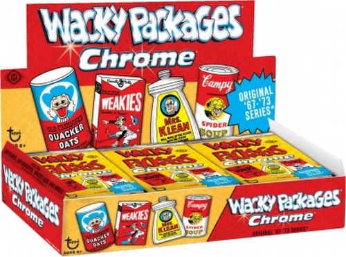 Wacky Packages Chrome 2014 Trading Cards Case [Hobby/12 Boxes]