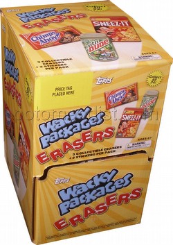 Wacky Packages Erasers Series 1 Box [Gravity Feed]