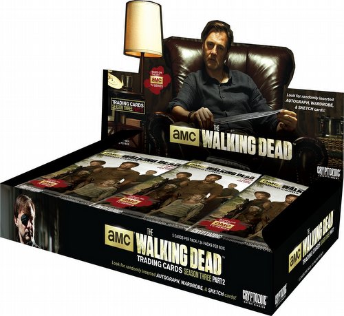 The Walking Dead Season 3 - Part 2 Trading Cards Box
