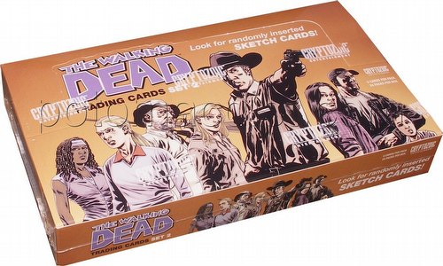The Walking Dead Comic Book Series 2 Trading Cards Box