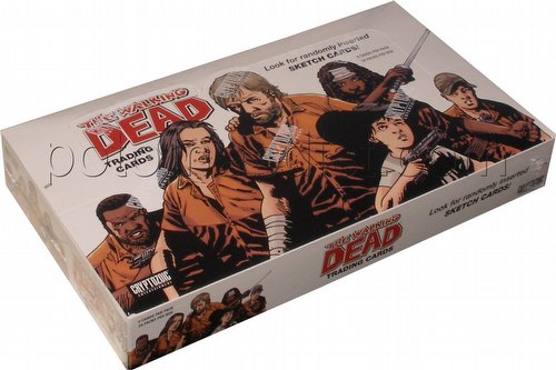 The Walking Dead Comic Book Trading Cards Box
