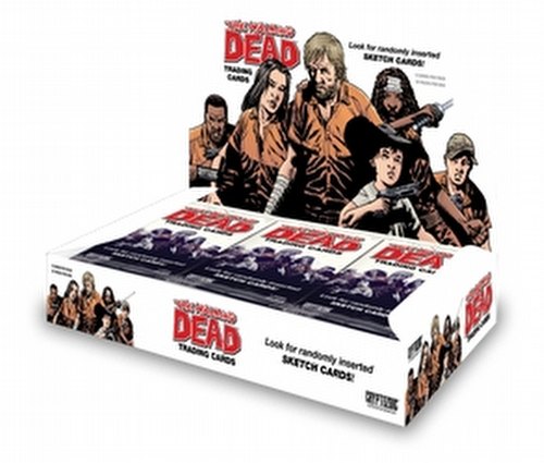 The Walking Dead Comic Book Trading Cards Box Case [12 boxes]