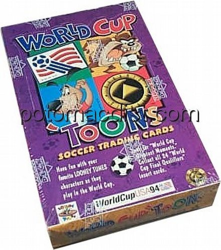 World Cup Toons Trading Cards Box