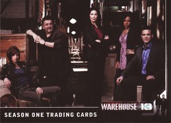 Warehouse 13 Season 1 Trading Cards Binder Case [4 binders]