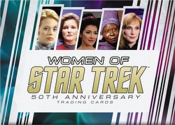 Star Trek: The Women of Star Trek 50th Anniversary Trading Cards Binder Case [4 binders]