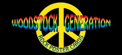 Woodstock Generation Rock Poster Trading Cards 20-Pack Lot