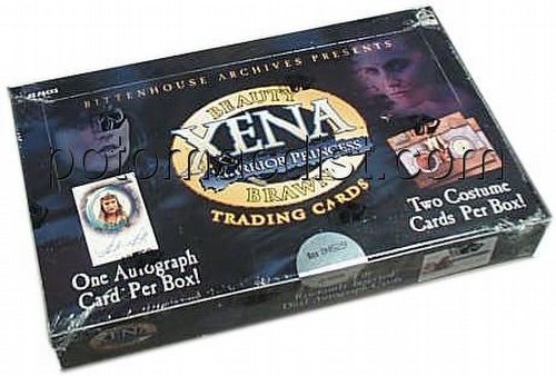 Xena Beauty and Brawn Trading Cards Box