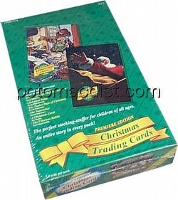 Christmas Trading Cards Box [Fleer]