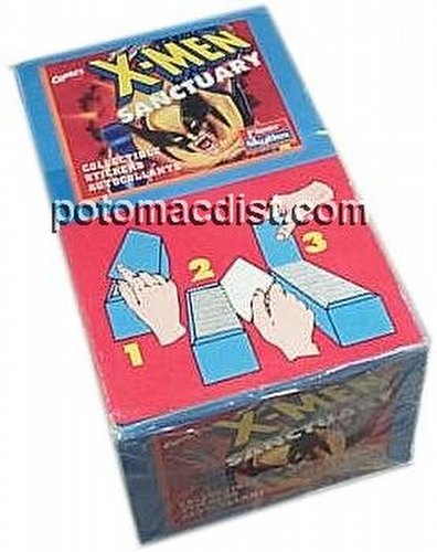 X-Men Sanctuary Stickers Box