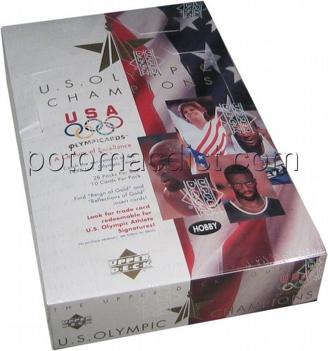 96 1996 Upper Deck Olympic Champions Box