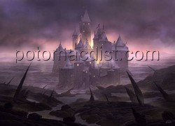 Artists of Magic Dark Castle Play Mat (Art by John Avon)