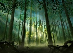 Artists of Magic Forest Play Mat (Art by John Avon)
