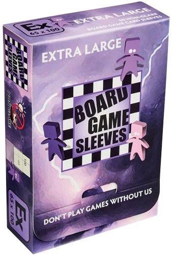 Arcane Tinmen Non-Glare Extra Large Board Game Sleeves Pack [65mm x 100mm/2 packs]