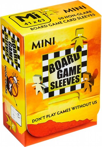 Arcane Tinmen Non-Glare Mini Board Game Sleeves Box [41mm x 63mm]