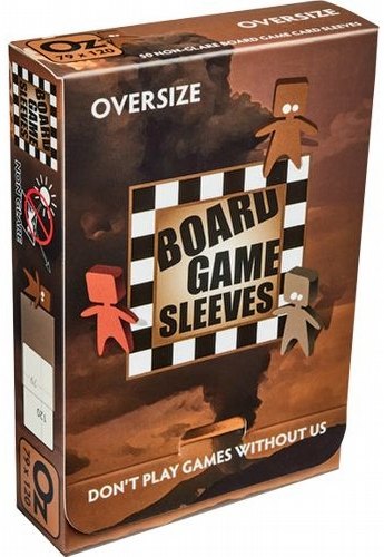 Arcane Tinmen Non-Glare Oversize Board Game Sleeves [79mm x 120mm/2 packs]