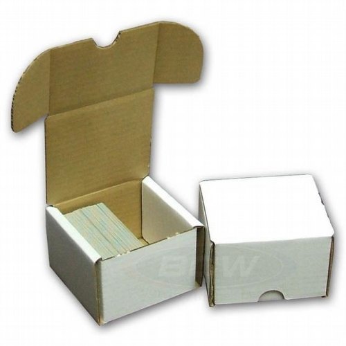 BCW 200-count White Cardboard Card Storage Box