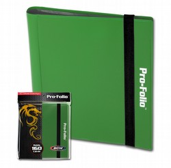 BCW 4-Pocket Pro-Folio Green