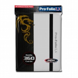 BCW 9-Pocket Pro-Folio LX White