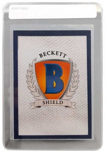 Beckett Shield: Large Size Card Semi-Rigid Storage Sleeve Case [40 packs]
